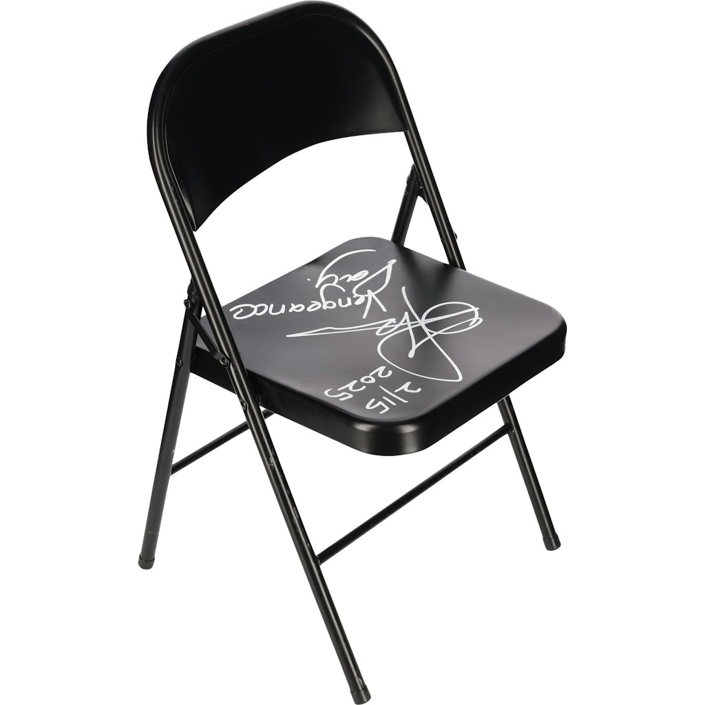 Oba Femi Autographed NXT Vengeance Day 2025 Match-Used Steel Chair: $399.99 Oba Femi Autographed NXT Vengeance Day 2025 Match-Used Steel Chair: $399.99