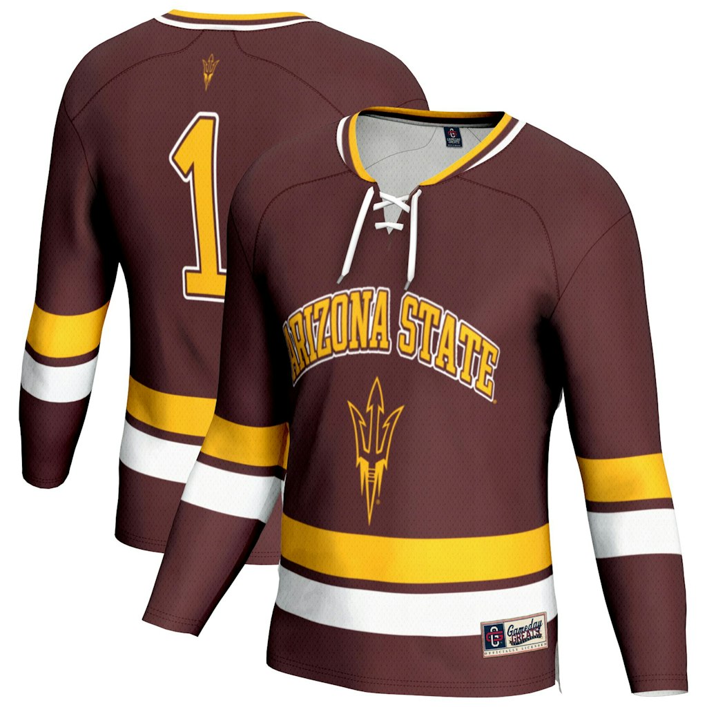 Arizona State Sun Devils Hockey Fashion Jersey: $86.99 Arizona State Sun Devils Hockey Fashion Jersey: $86.99
