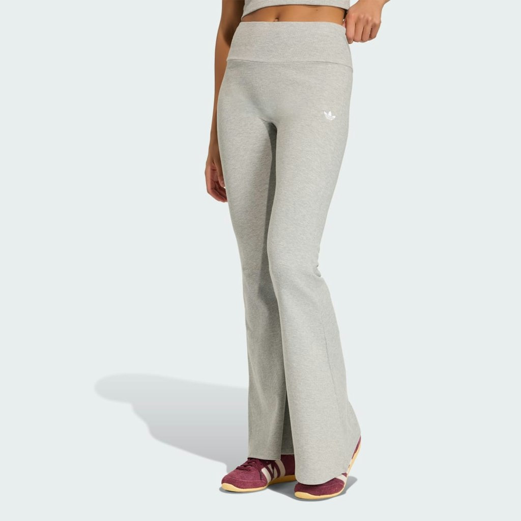 Essentials Ribbed Flared Leggings: $50 Essentials Ribbed Flared Leggings: $50