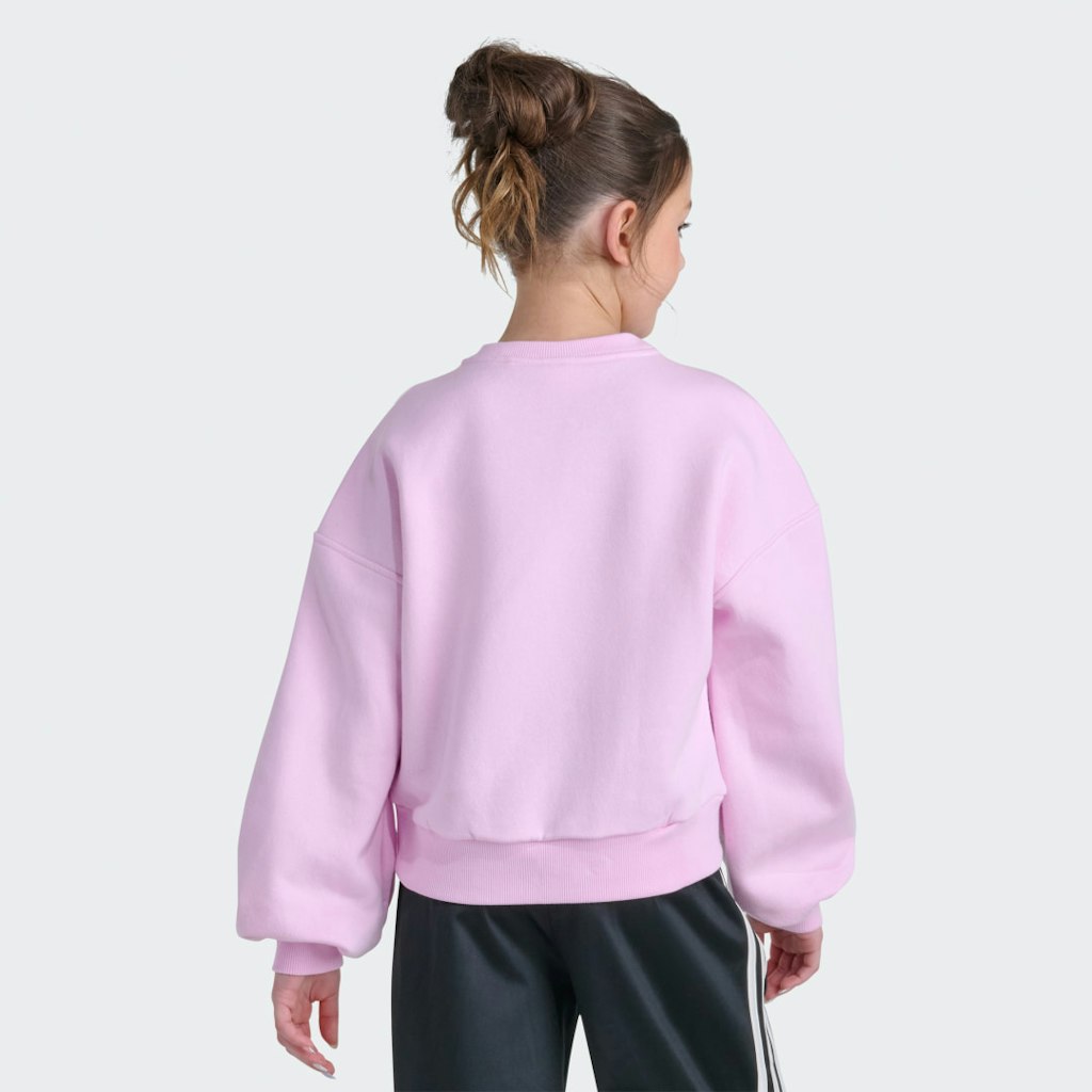 Glitter Trefoil Fleece Crewneck Pullover: $48 Glitter Trefoil Fleece Crewneck Pullover: $48