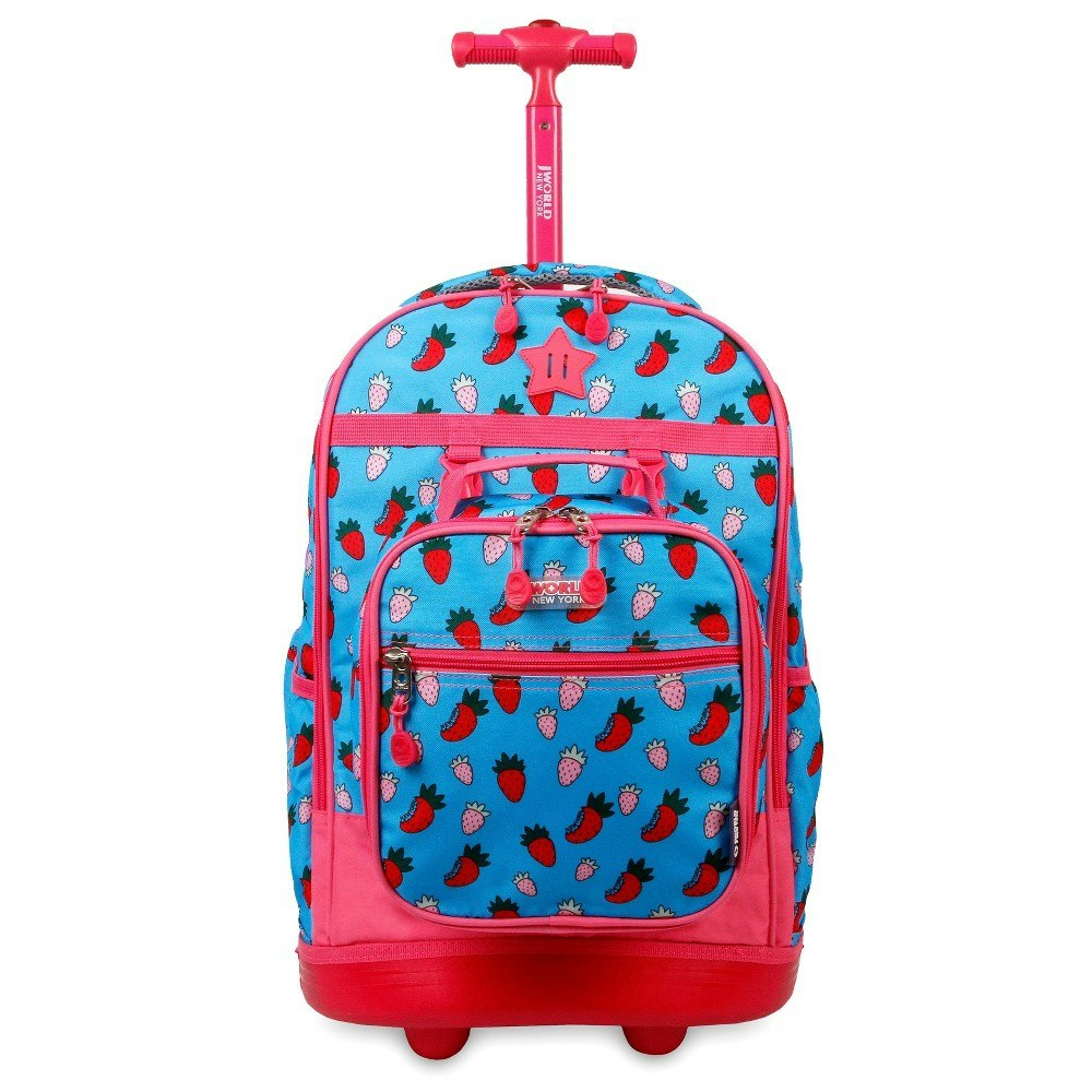 J World Duo 18-Inch Rolling Backpack and Lunch Bag: $41.99 J World Duo 18-Inch Rolling Backpack and Lunch Bag: $41.99