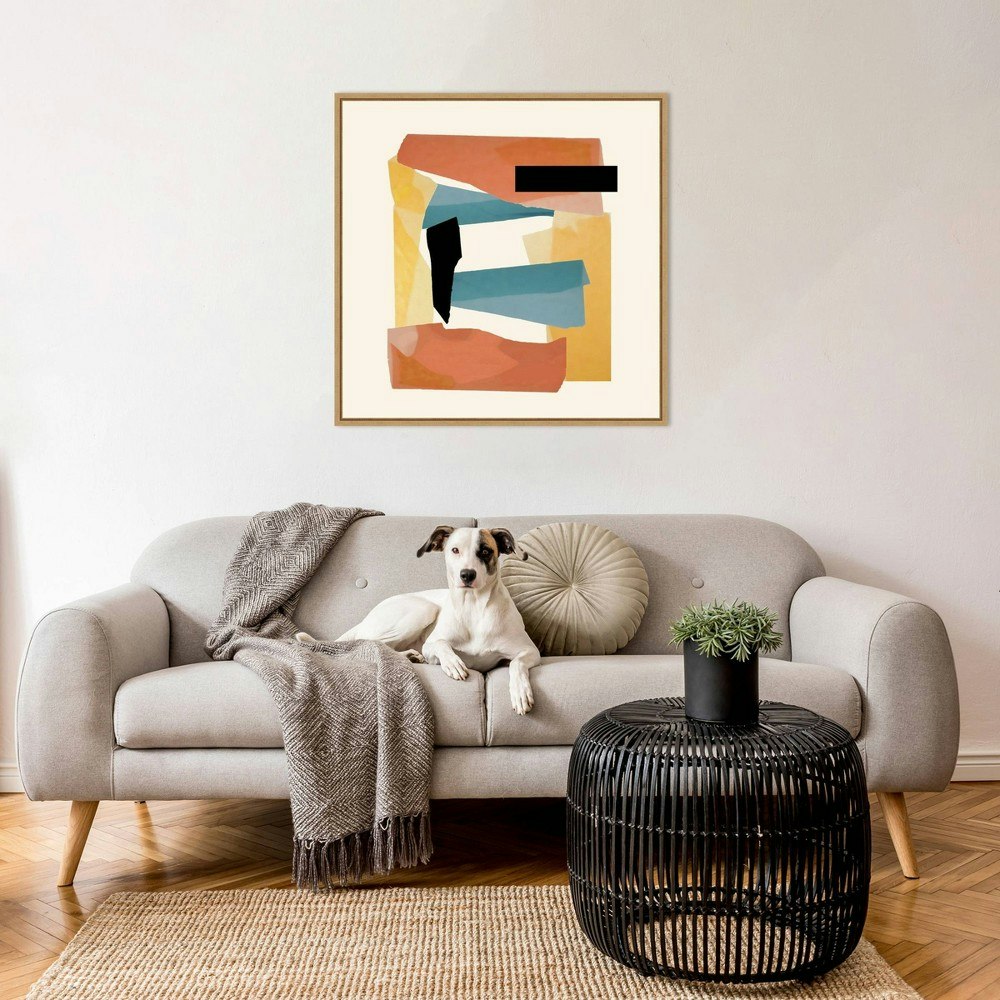 Amanti Art Bright Terracotta II 30"x30" Framed Canvas Wall Art: $140.99 Amanti Art Bright Terracotta II 30"x30" Framed Canvas Wall Art: $140.99