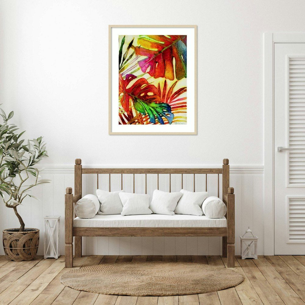 Amanti Art 33"x41" Tropic Botanicals I Wall Art Print: $271.99 Amanti Art 33"x41" Tropic Botanicals I Wall Art Print: $271.99
