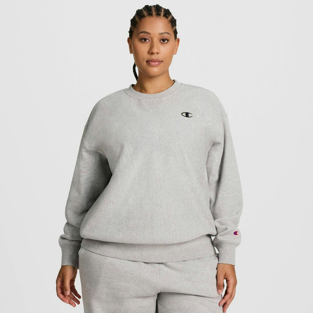 Champion Women's Fleece Crewneck Sweatshirt: $30