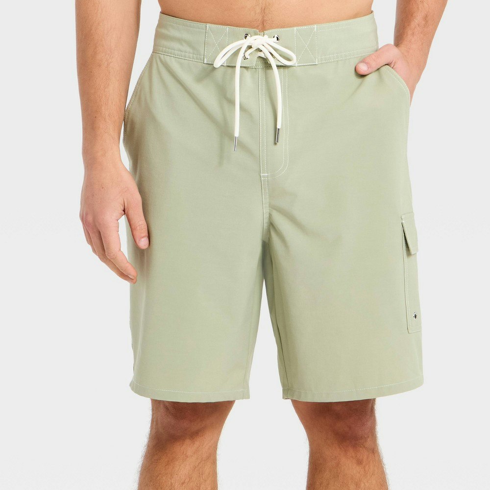 Goodfellow & Co Men's 9-Inch Cargo Board Swim Trunks: $30 Goodfellow & Co Men's 9-Inch Cargo Board Swim Trunks: $30