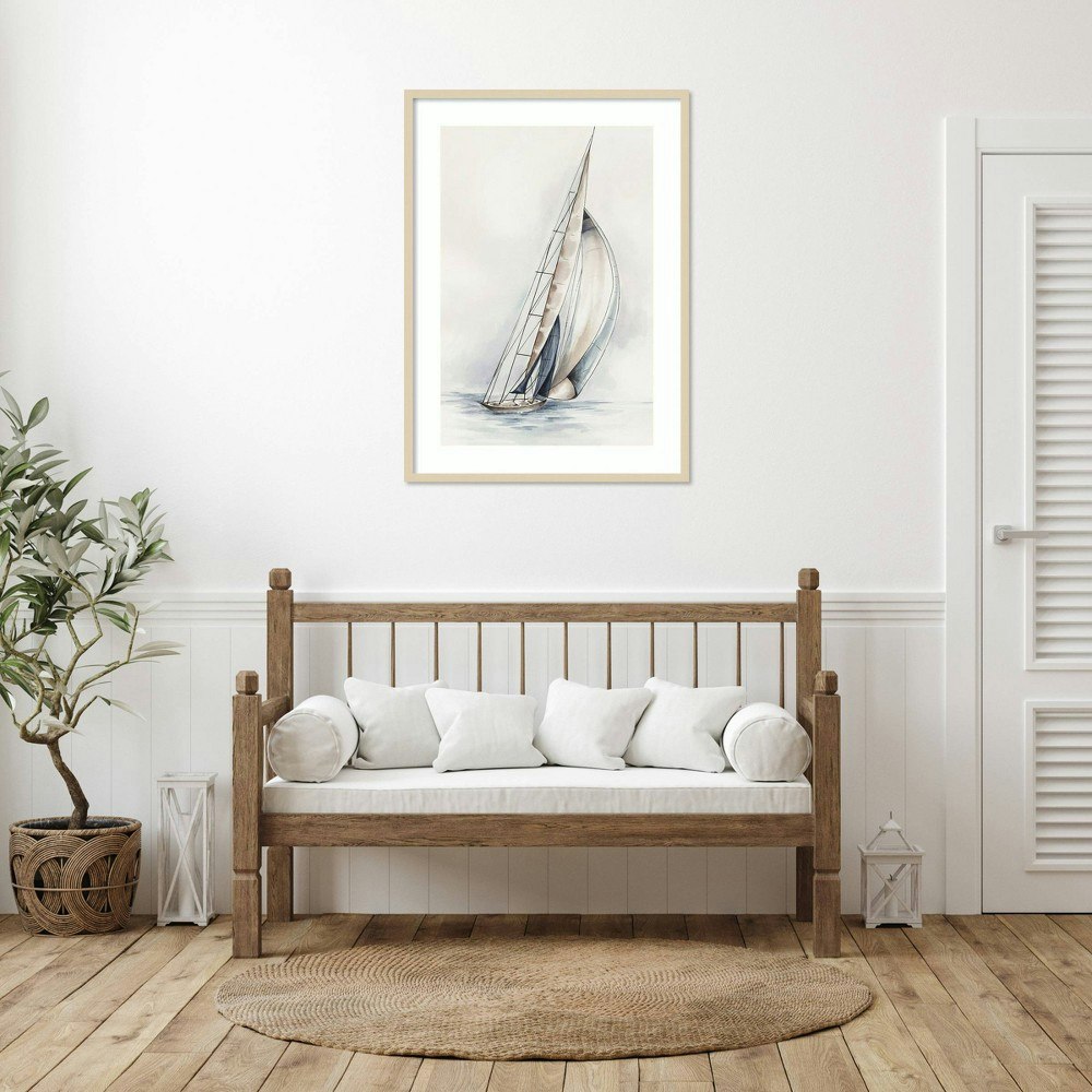 Amanti Art Renegate Light by Eli Jones 30"x41" Wood Framed Wall Art Print: $282.99 Amanti Art Renegate Light by Eli Jones 30"x41" Wood Framed Wall Art Print: $282.99