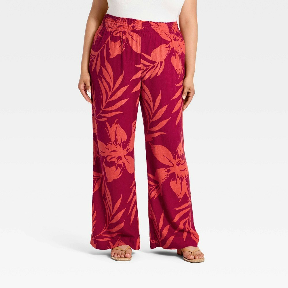 A New Day Women's High-Rise Wide-Leg Linen Pants: $30 A New Day Women's High-Rise Wide-Leg Linen Pants: $30