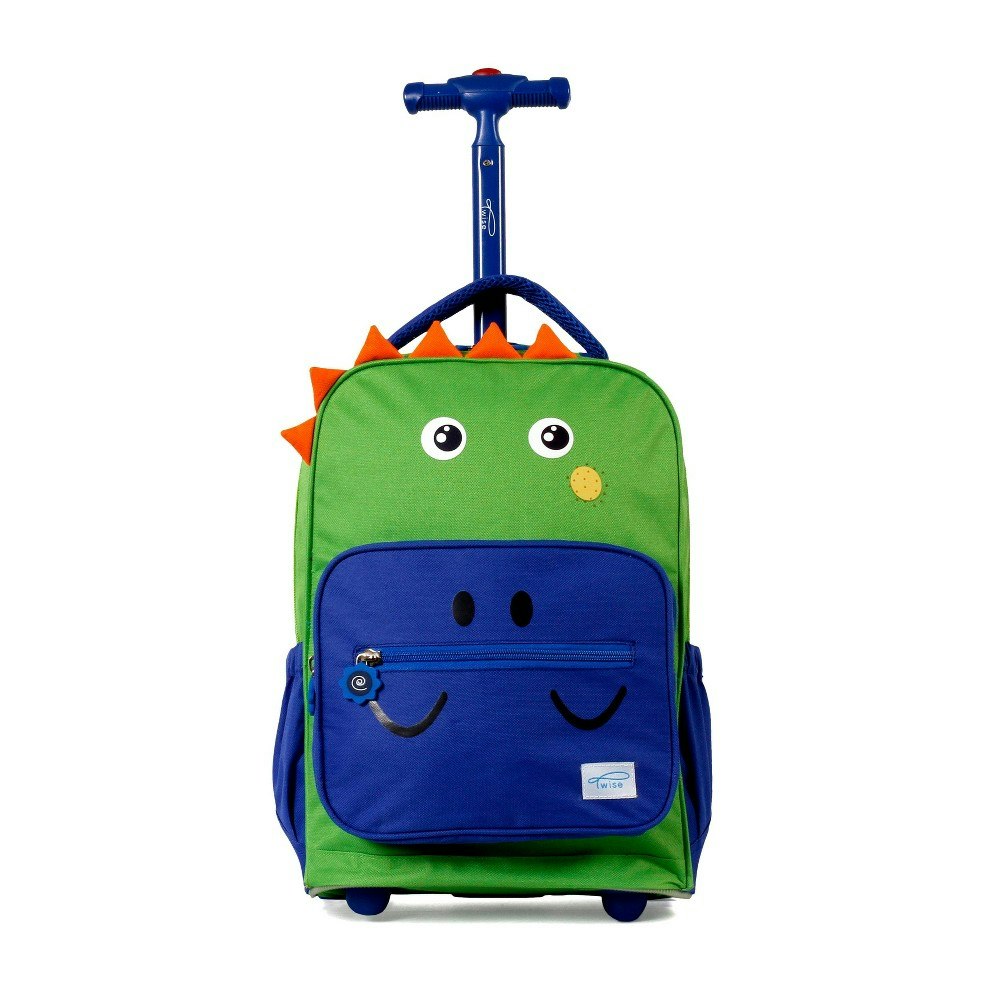 Twise 16-inch Kids' Dino Rolling Backpack: $54.99
