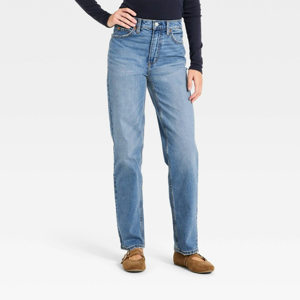 Women's Universal Thread Highest-Rise Vintage Straight Jeans: $38 Women's Universal Thread Highest-Rise Vintage Straight Jeans: $38