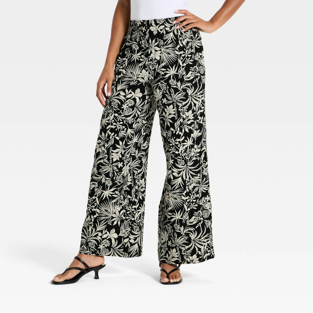A New Day Women's High-Rise Wide-Leg Linen Pants: $30 A New Day Women's High-Rise Wide-Leg Linen Pants: $30