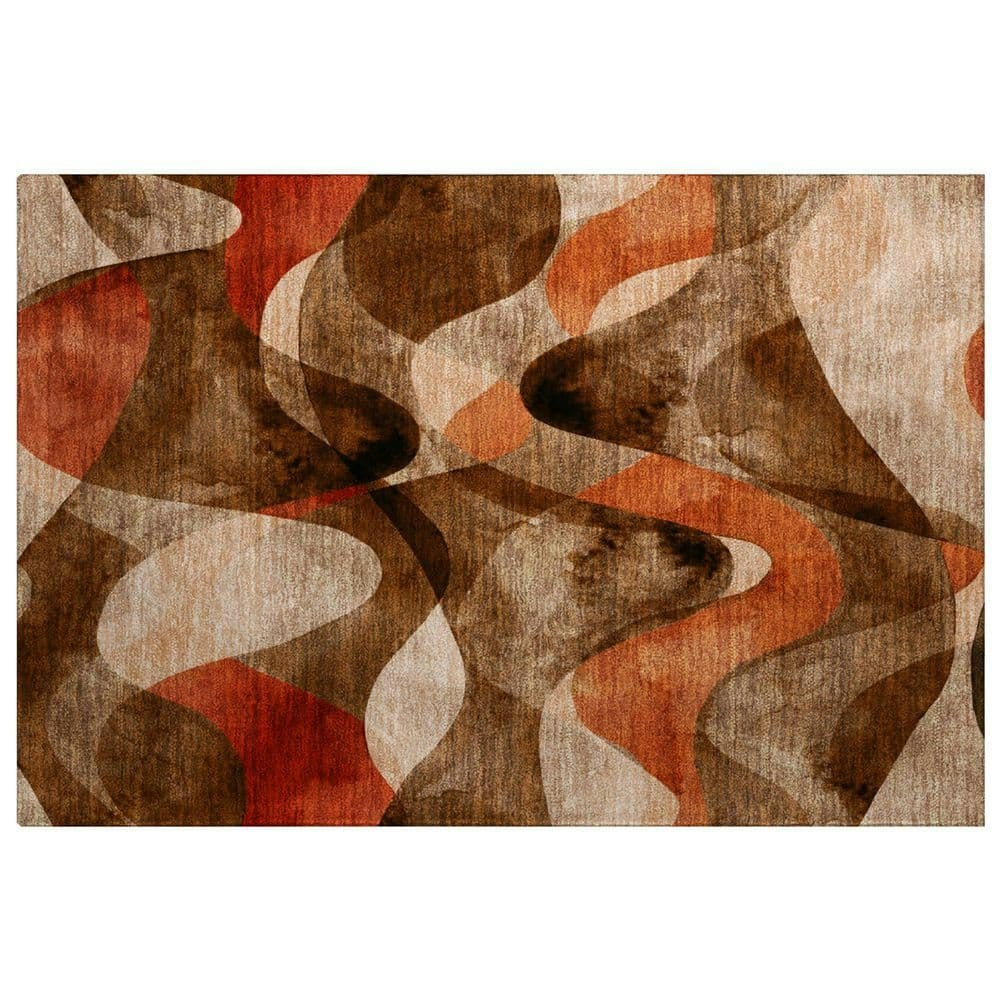 Dream Shag 3' x 4' Abstract Area Rug: $84.15