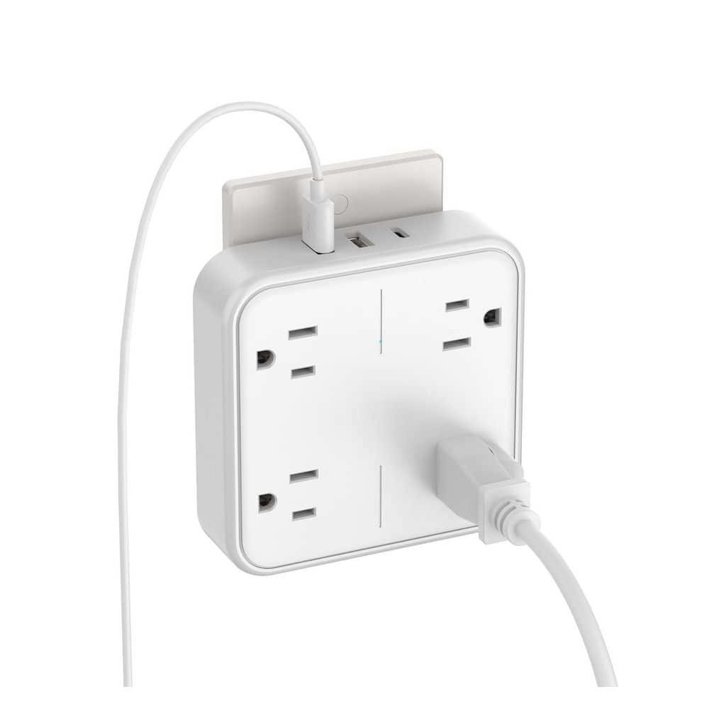 Multi Plug 4-Outlet and 3-USB Port Wall Adapter: $74.39