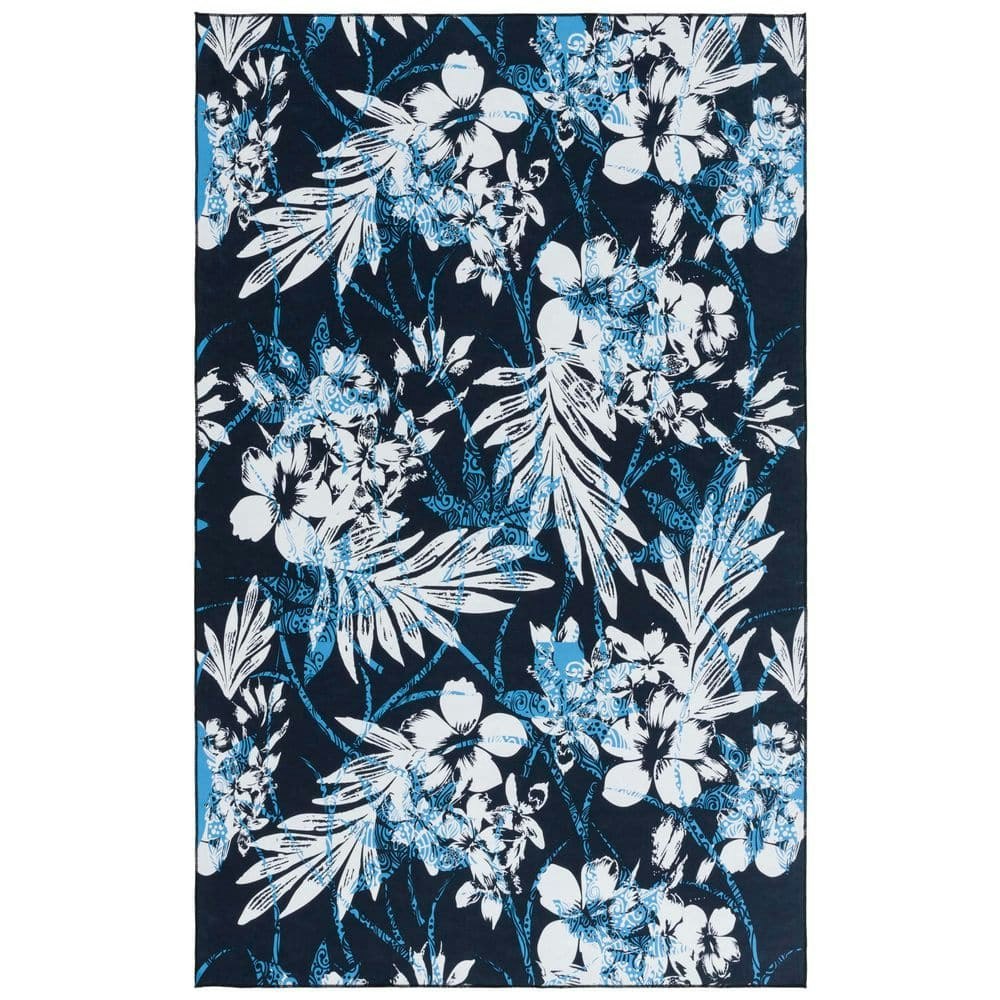 Malibu 3ft x 5ft Abstract Botanical Area Rug: $31 Malibu 3ft x 5ft Abstract Botanical Area Rug: $31