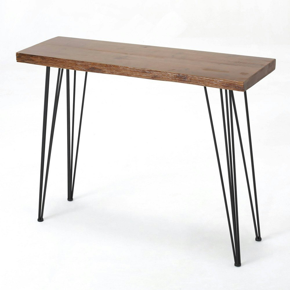 Christopher Knight Home Chana Industrial Live Edge Bar Table: $307.99 Christopher Knight Home Chana Industrial Live Edge Bar Table: $307.99