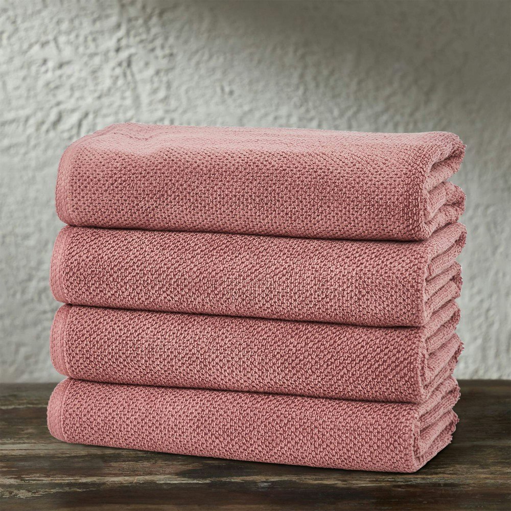 Isla Jade 4-Piece Cotton Popcorn Textured Bath Towel Set: $55.99 Isla Jade 4-Piece Cotton Popcorn Textured Bath Towel Set: $55.99