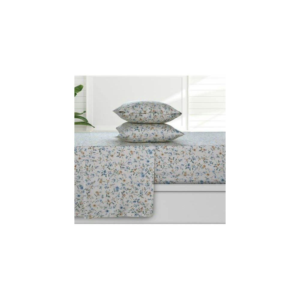Azores Home California King 300 Thread Count Organic Cotton Printed Sheet Set: $74.99 Azores Home California King 300 Thread Count Organic Cotton Printed Sheet Set: $74.99