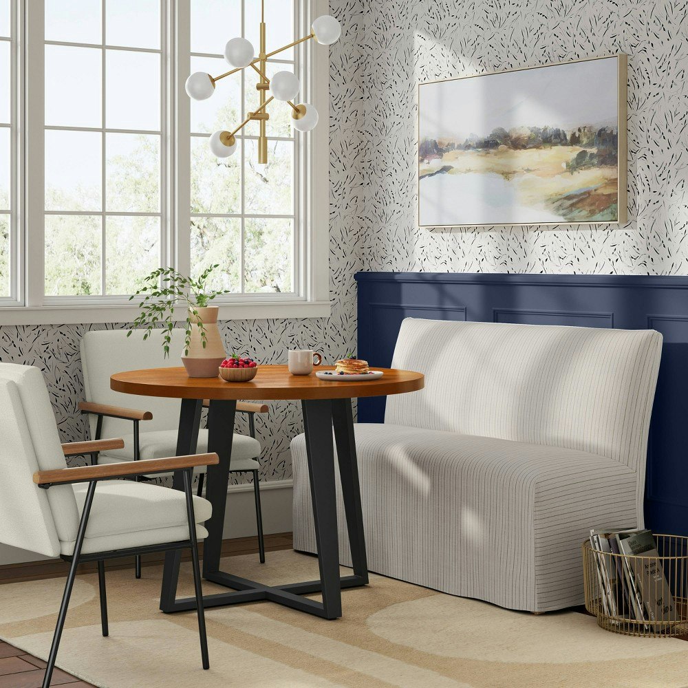 Threshold 57-inch Cameron Dining Banquette Slipcover: $280 Threshold 57-inch Cameron Dining Banquette Slipcover: $280