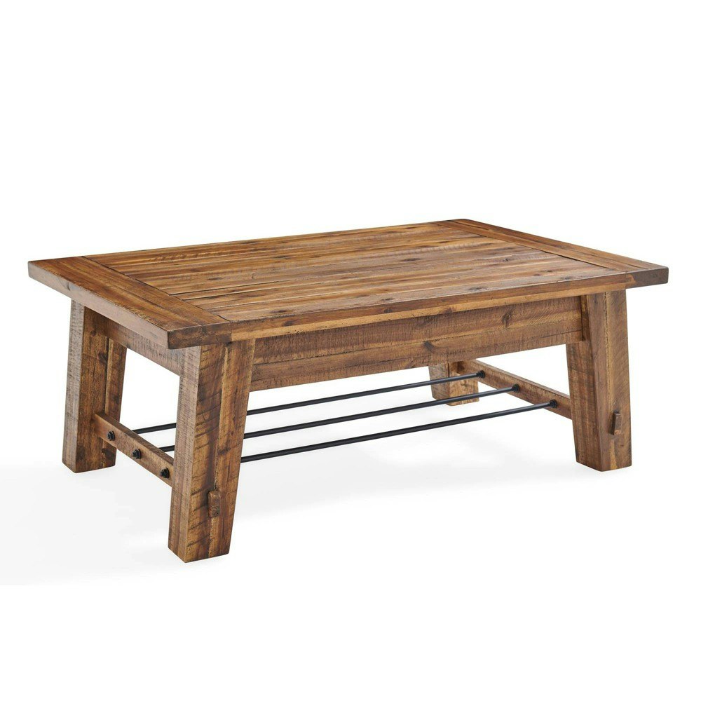 Alaterre Furniture Durango Industrial Wood Coffee Table: $328.99 Alaterre Furniture Durango Industrial Wood Coffee Table: $328.99