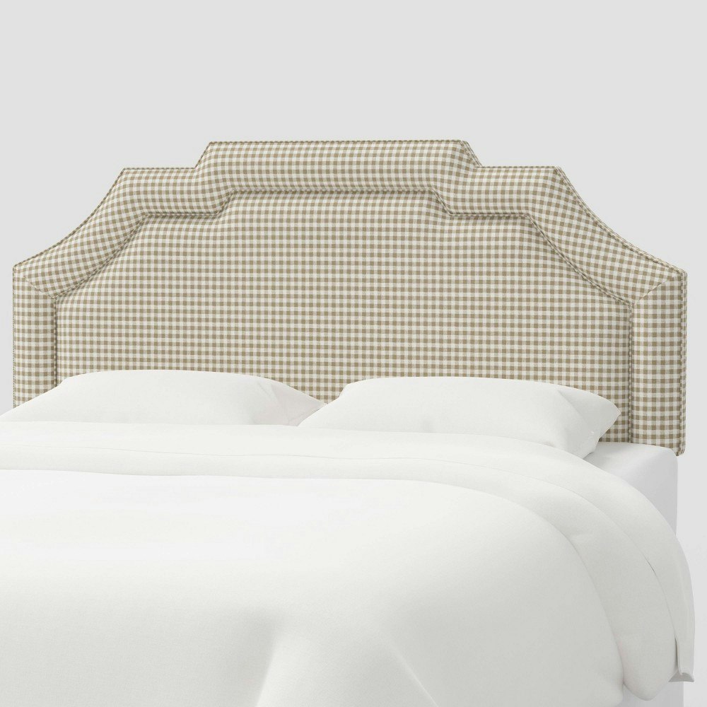 Threshold Willow King Size Notched Headboard: $740