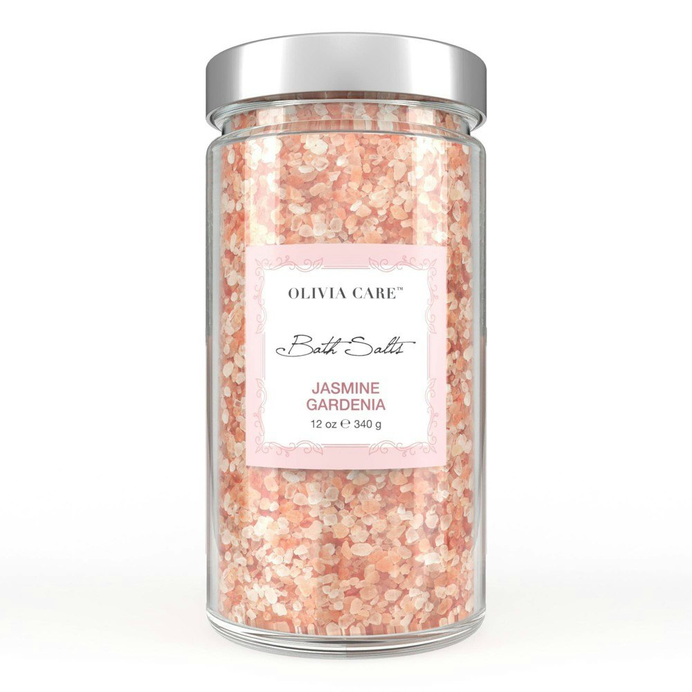 Olivia Care Floral Jasmine Gardenia Bath Salts 12-oz.: $7.99