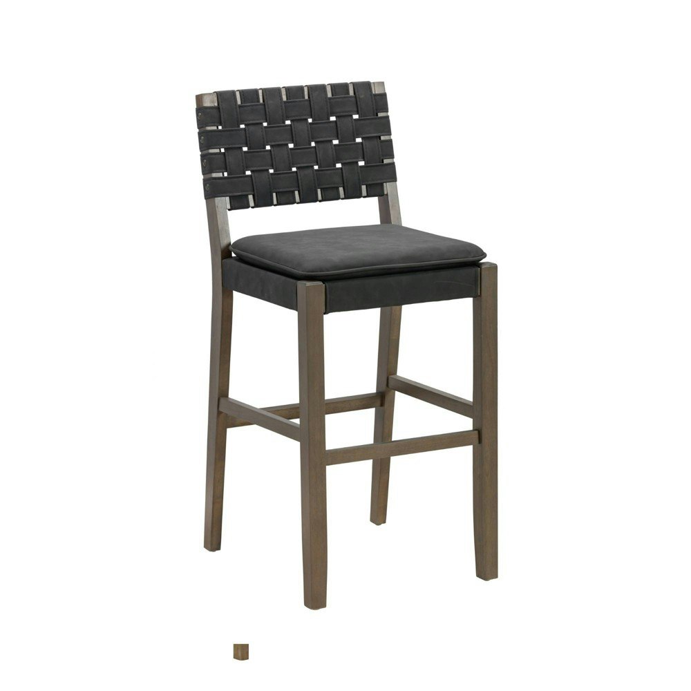 Nathan James Cohen Faux Leather Barstool: $245.99