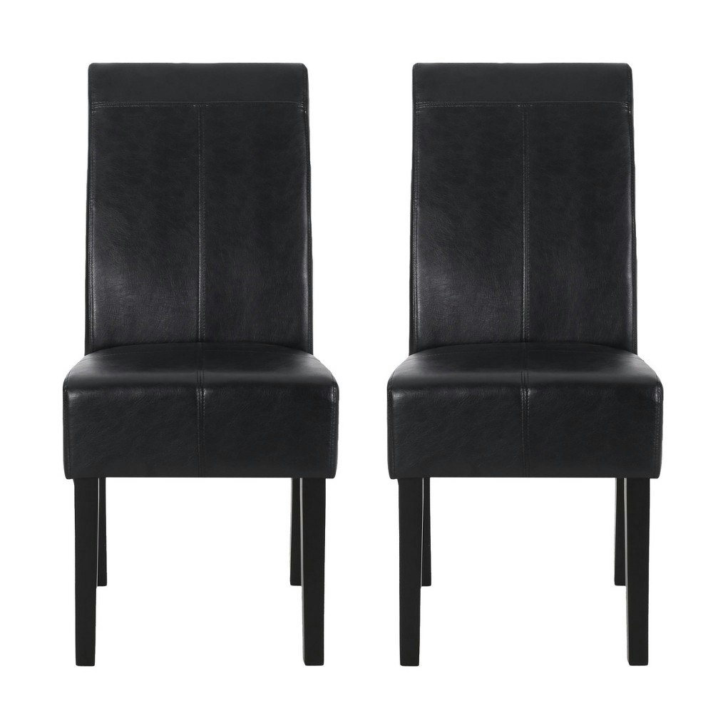 Christopher Knight Home Pertica Faux Leather Dining Chair 2-Pack: $178.99 Christopher Knight Home Pertica Faux Leather Dining Chair 2-Pack: $178.99