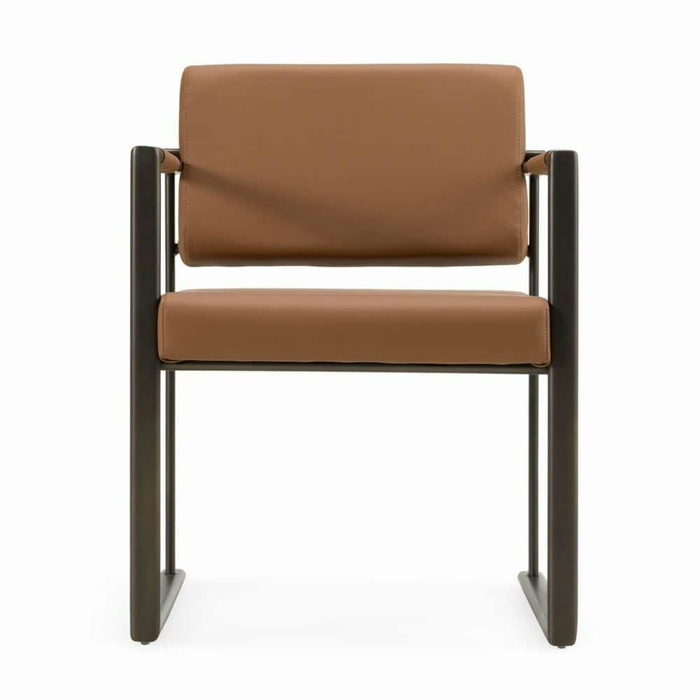 Modrest Atlan Faux Leather Armchair: $420 Modrest Atlan Faux Leather Armchair: $420