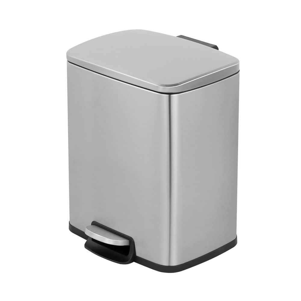 5.3-Gallon Stainless Steel Step-On Trash Can: $62.03 5.3-Gallon Stainless Steel Step-On Trash Can: $62.03