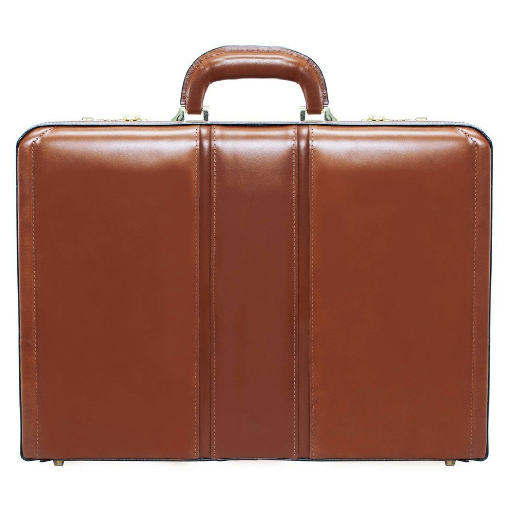 McKlein Daley Leather Attache Briefcase: $160