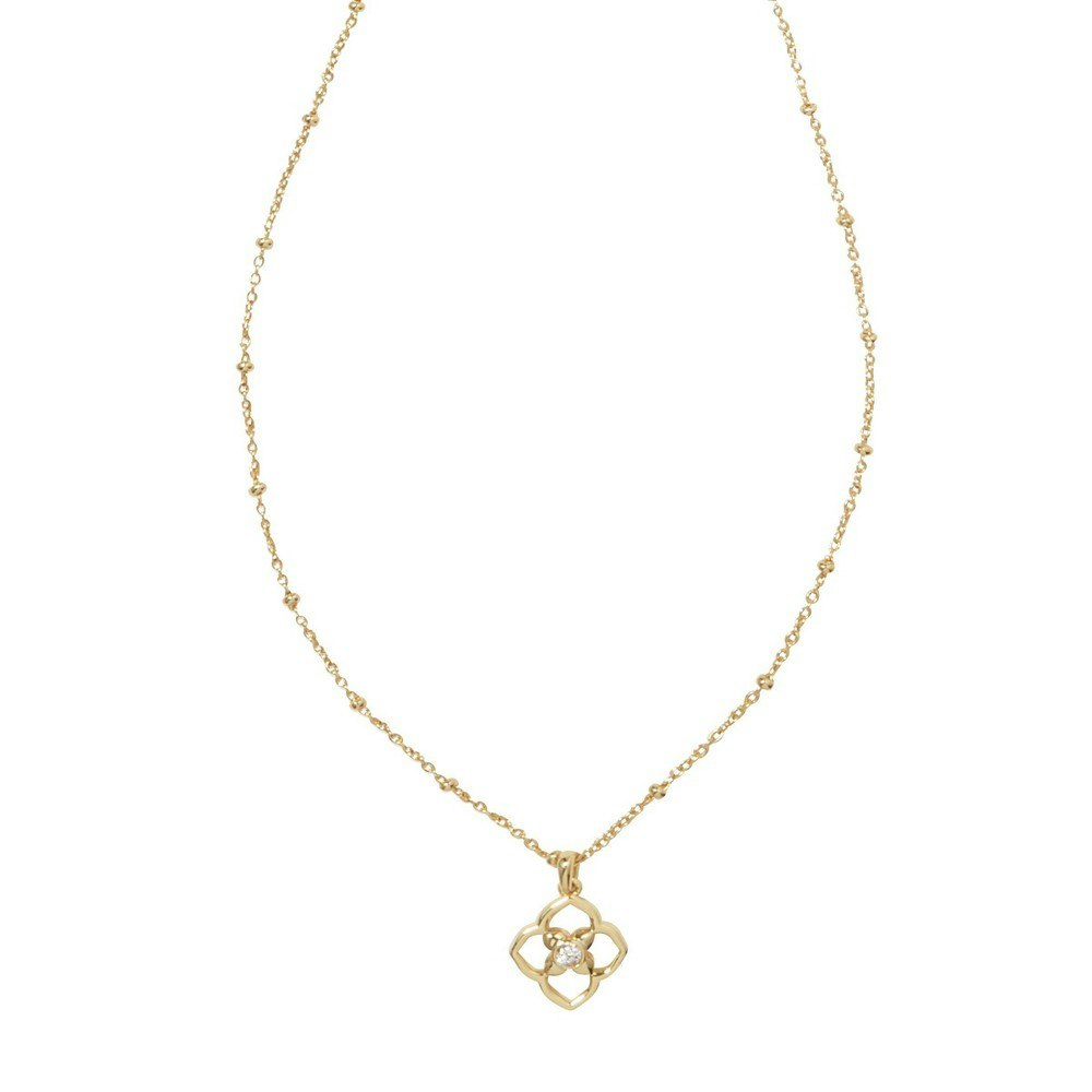 Kendra Scott Iris 14K Gold-Plated Pendant Necklace: $40 Kendra Scott Iris 14K Gold-Plated Pendant Necklace: $40