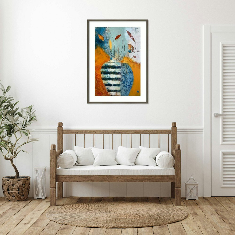 Amanti Art A Few Leaves by Pamela K. Beer 30"x41" Framed Wall Art: $261.99 Amanti Art A Few Leaves by Pamela K. Beer 30"x41" Framed Wall Art: $261.99