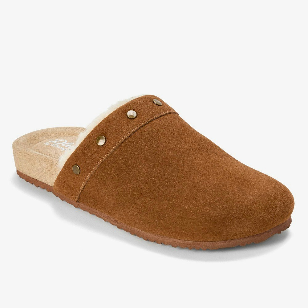 Dearfoams Women's Imogen Slide Slippers: $40 Dearfoams Women's Imogen Slide Slippers: $40