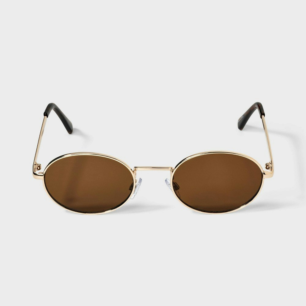 Wild Fable Gold Metal Oval Sunglasses: $15 Wild Fable Gold Metal Oval Sunglasses: $15