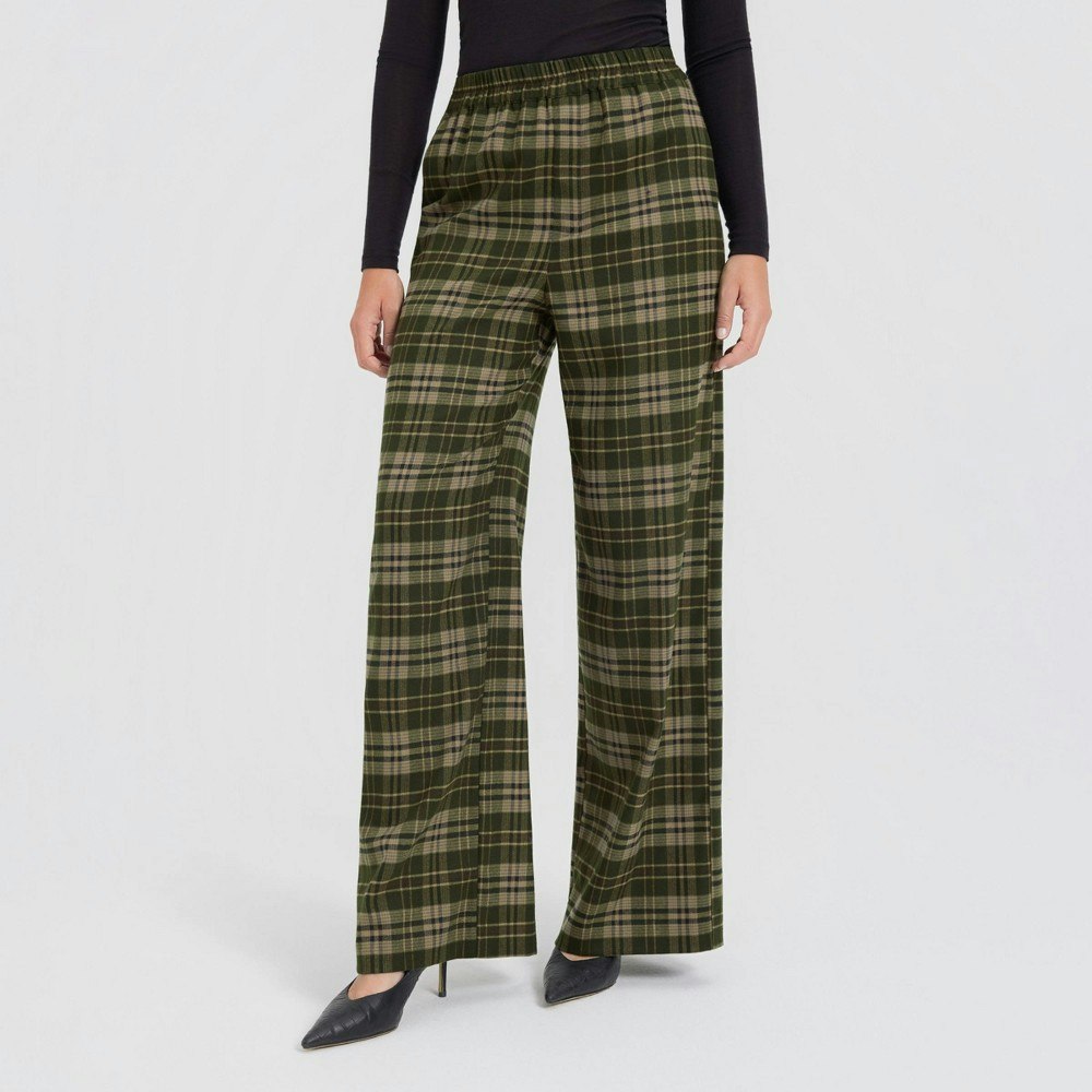 A New Day Women's Mid-Rise Wide Leg Suit Pants: $39