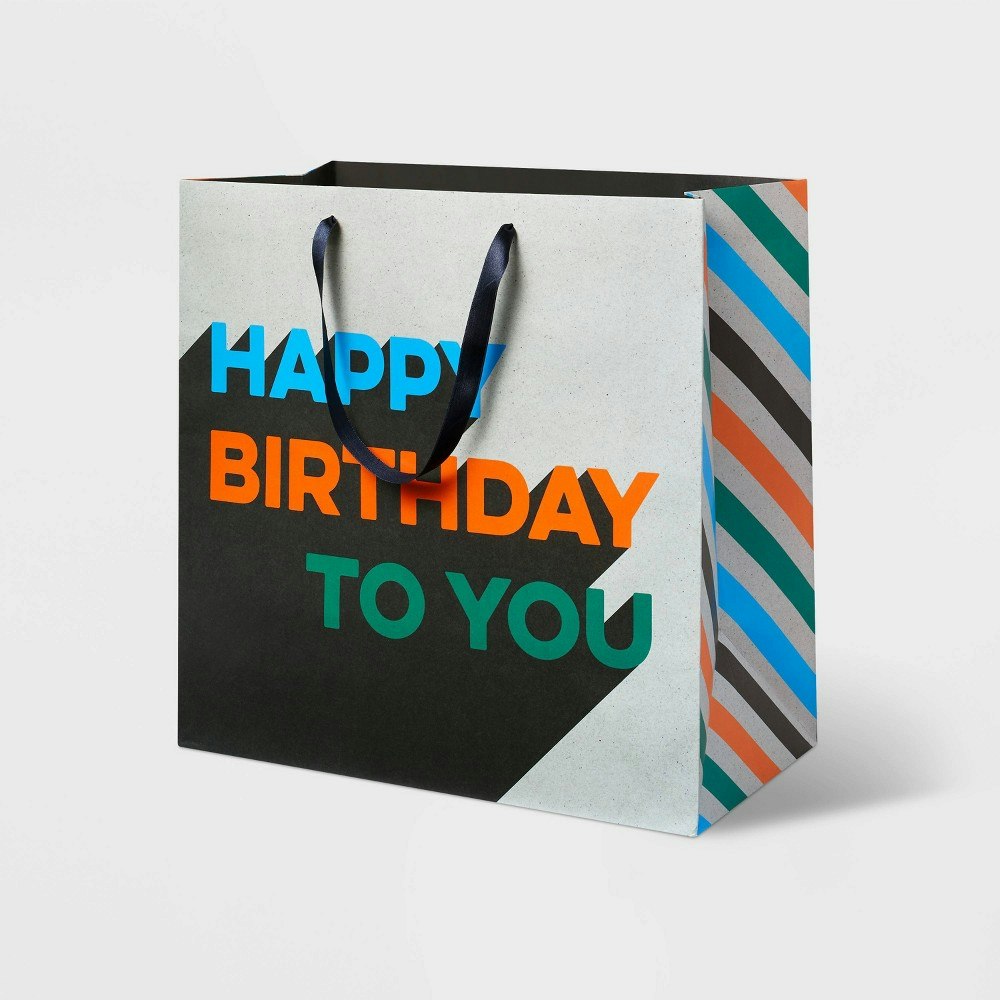 Spritz 15"x15"x8" Birthday Gift Bag: $5 Spritz 15"x15"x8" Birthday Gift Bag: $5