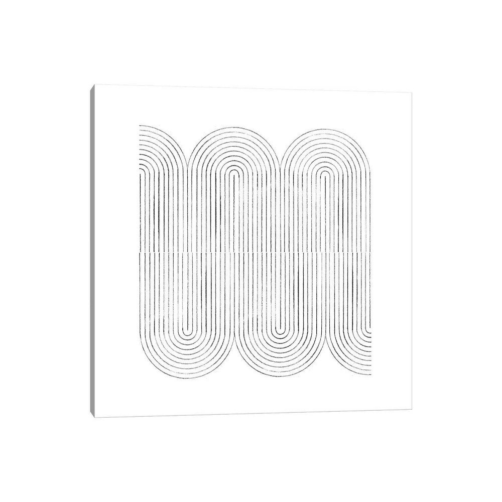Whales Way Mid-Century Curved Lines Unframed Wall Canvas: $154.99 Whales Way Mid-Century Curved Lines Unframed Wall Canvas: $154.99