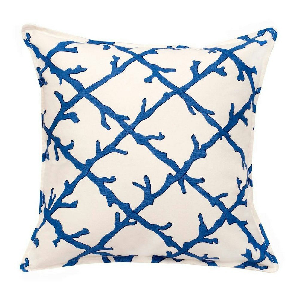 Kensington Garden 20"x20" Lattice Cotton Canvas Throw Pillow: $25.49 Kensington Garden 20"x20" Lattice Cotton Canvas Throw Pillow: $25.49