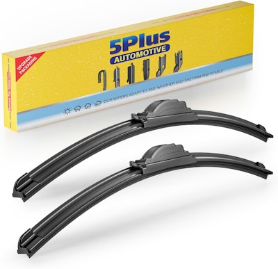 5 PLUS 22" All-Season Windshield Wiper Blades 2-Pack for $9.01 via Sub. & Save + free shipping w/ Prime