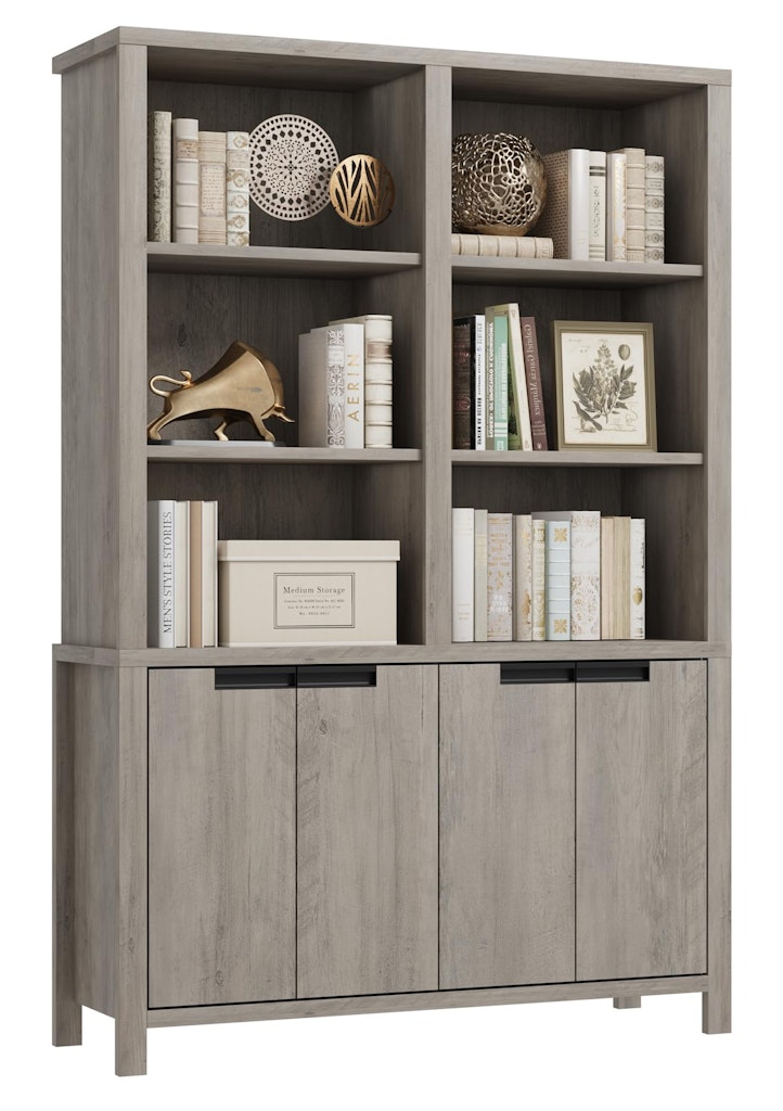 70.7" Double Wide 6-Tier Bookshelf: $95