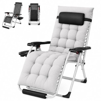 Yaheetech 26" Zero Gravity Adjustable Chair for $54 + free shipping