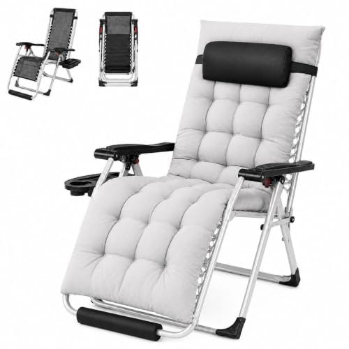 Yaheetech 26" Zero Gravity Adjustable Chair: $53.99
