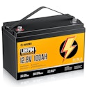 RV Pozwer 12V 100Ah LiFePO4 Battery for $97 + free shipping