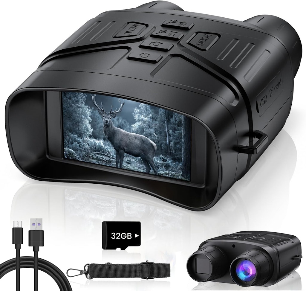Teluha Night Vision Goggles: $39.99 Teluha Night Vision Goggles: $39.99