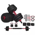 FitRx SmartBell Gym 60-lb. 4-in-1 Dumbbell, Barbell, & Kettlebell Weight Set for $84 + free shipping