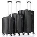 3-Piece Hardside Spinner Luggage Set for $66 + free shipping
