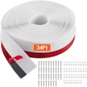 Vevor 34-Foot Garage Door Top & Side Seal Strip for $18 + free shipping w/ Prime