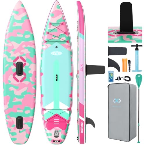 ZLX Inflatable Stand Up Paddleboard: $129.59