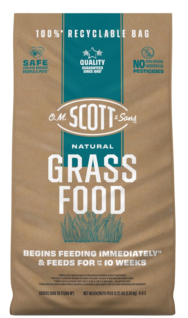 O.M. Scott & Sons Natural Grass Food 12.72-lb. Bag: $9.94 O.M. Scott & Sons Natural Grass Food 12.72-lb. Bag: $9.94
