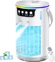 Portable Desktop Evaporative Air Cooler Fan for $26 + free shipping