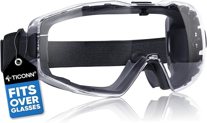 Ticonn Anti-Fog Safety Goggles: $10.46